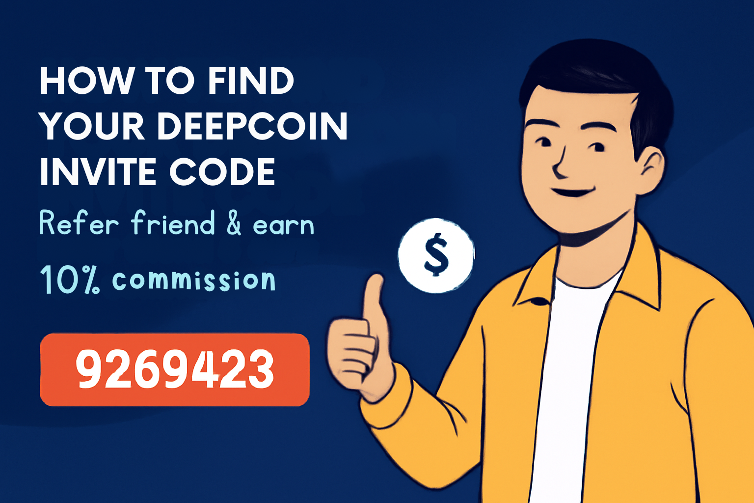 HOW TO FIND YOUR DEEPCOIN INVITE CODE