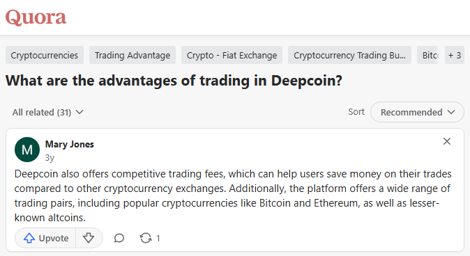 Deepcoin Review