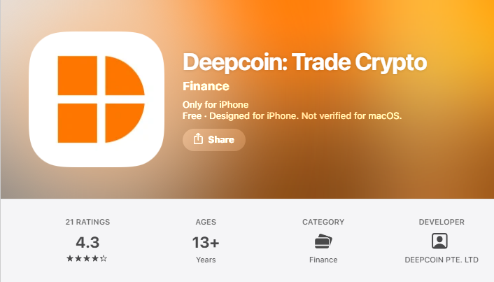 Deepcoin Review